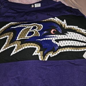 NFL Team Apparel Purple and Gold Women's Shirt